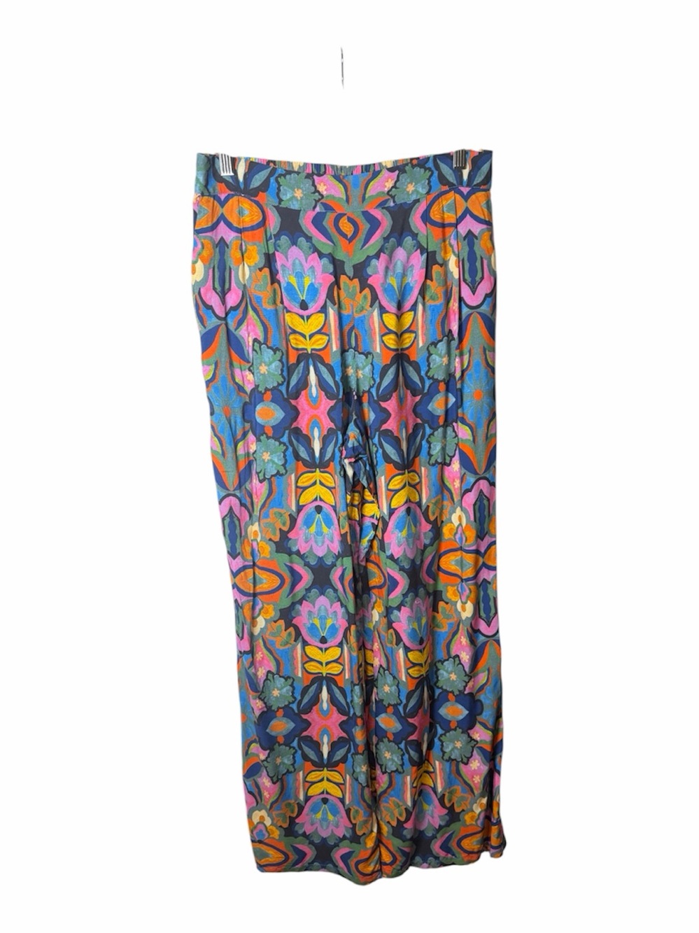 NWT Anthropologie -Philosophy Wide Leg Floral Boho Pants. Festival. Size L.